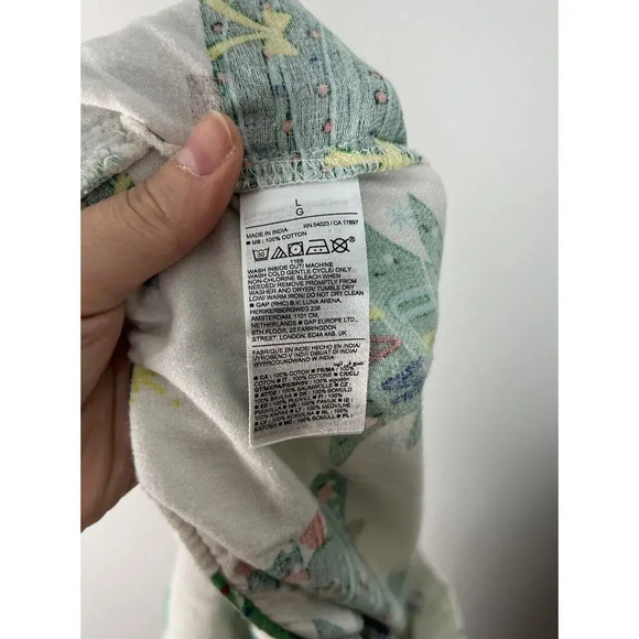 Old Navy Flannel Christmas Tree Print Pajamas 3 Piece Sleep Set Holiday Women’s - Picture 10 of 16